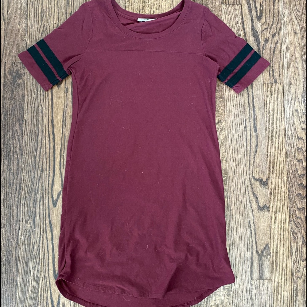 ⭐️maroon suede dress⭐️